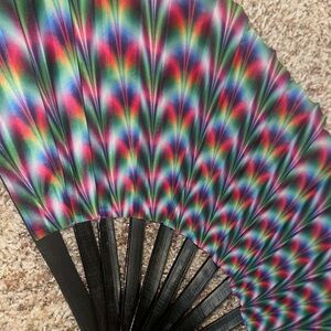 Large Tripy Hand Fan